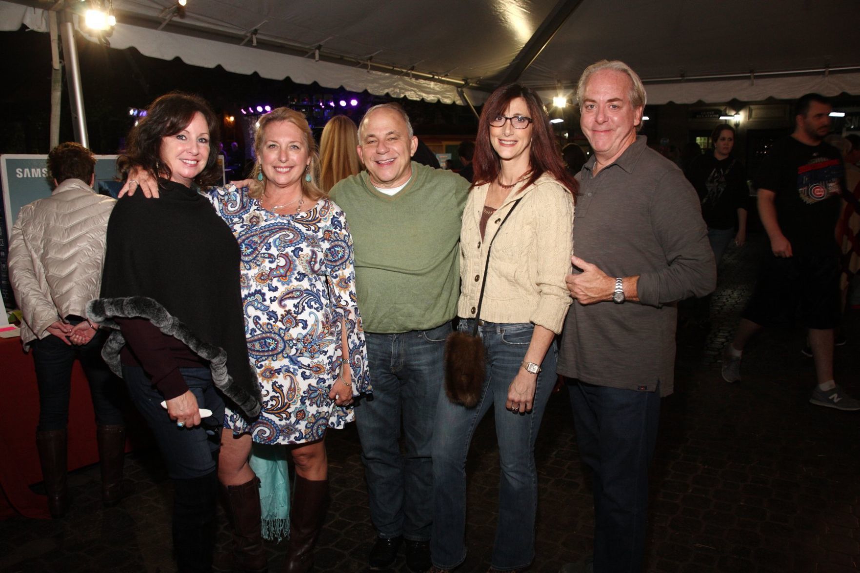 Claudia Riley, Jan Wells Butler, Brad Emert, Nancy Fox, George Bardenheier